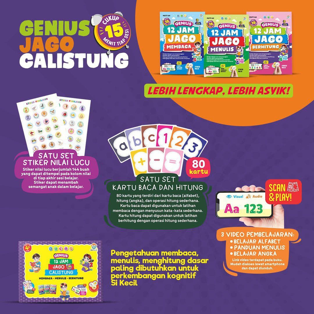 0012 - Paket Genius 12 Jam Jago Calistung - foto 4
