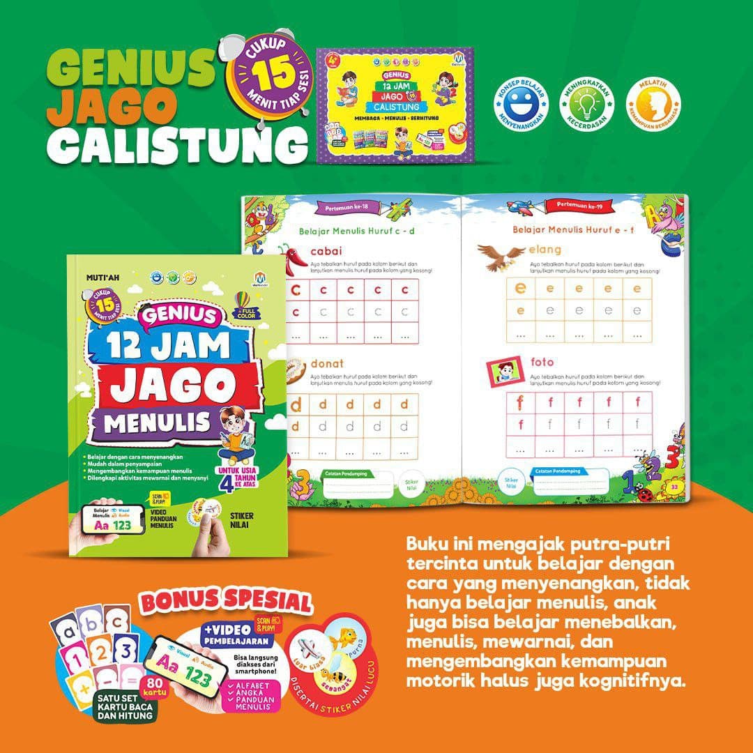 0012 - Paket Genius 12 Jam Jago Calistung - foto 7