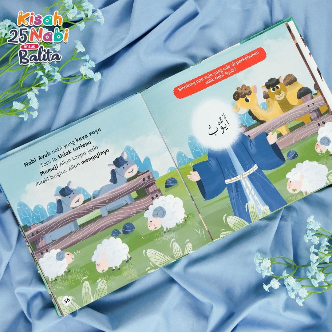 0774 - Kisah 25 Nabi untuk Balita (Hard Cover) - foto 9