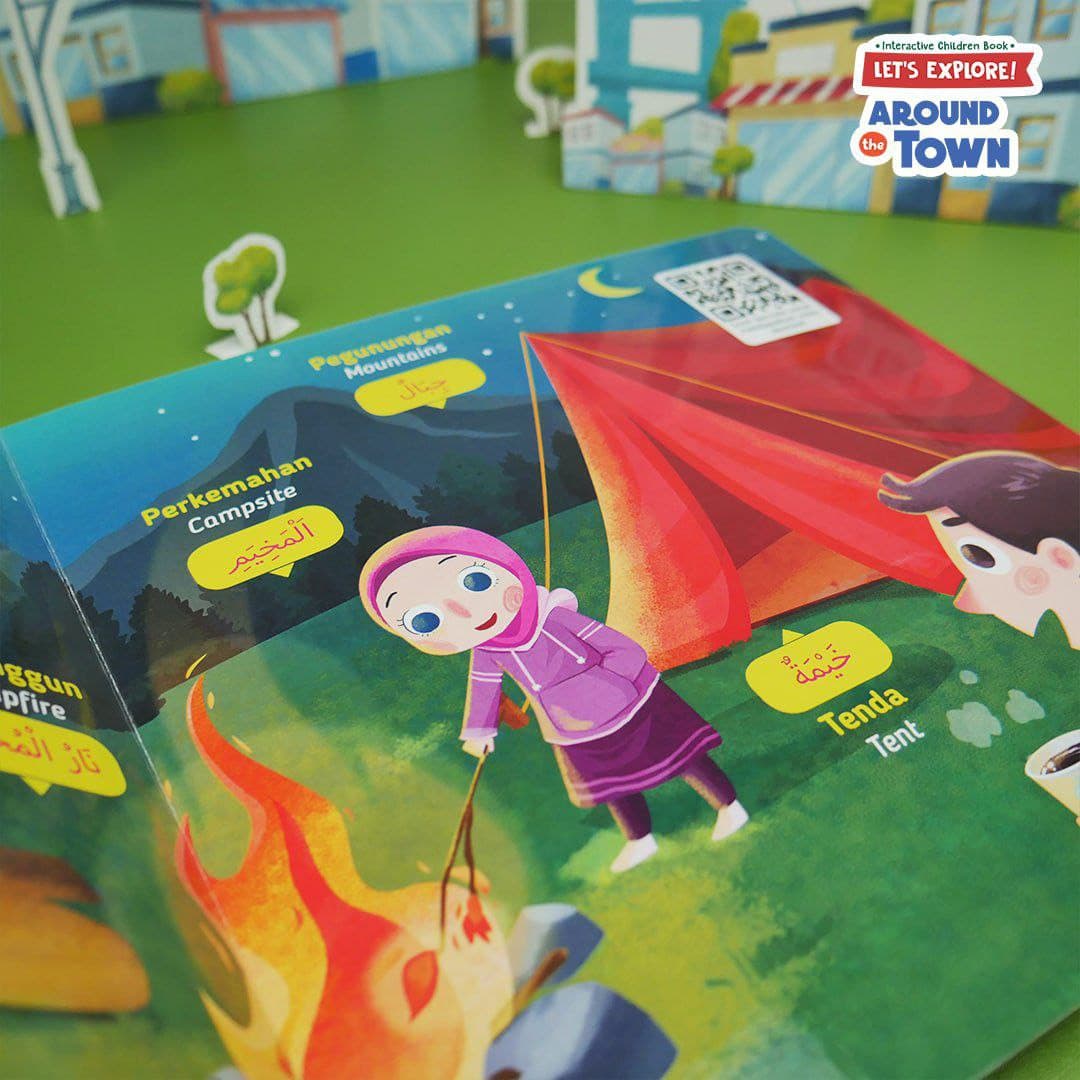 0743 - Lets Explore! Around The Town Boardbook - foto 3