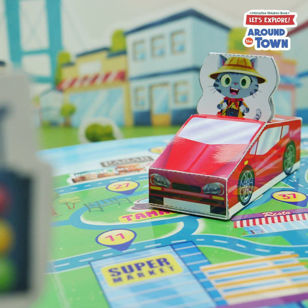 0743 - Lets Explore! Around The Town Boardbook - foto 4
