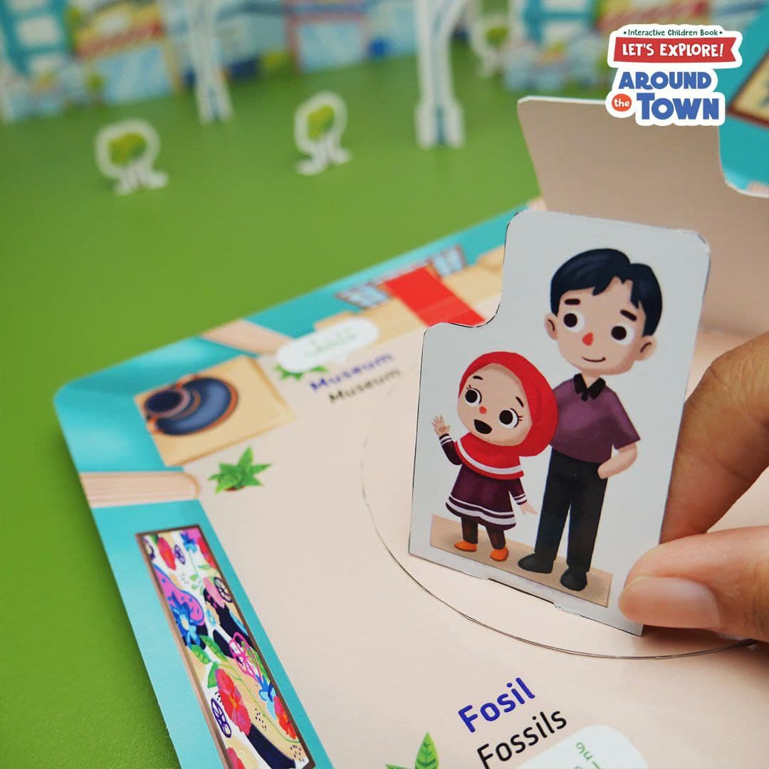 0743 - Lets Explore! Around The Town Boardbook - foto 5