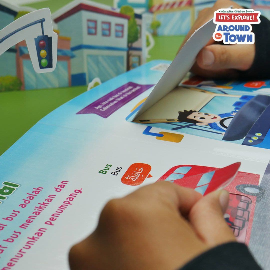 0743 - Lets Explore! Around The Town Boardbook - foto 6