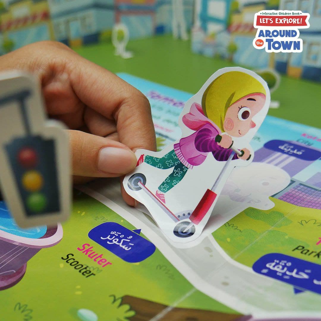 0743 - Lets Explore! Around The Town Boardbook - foto 7