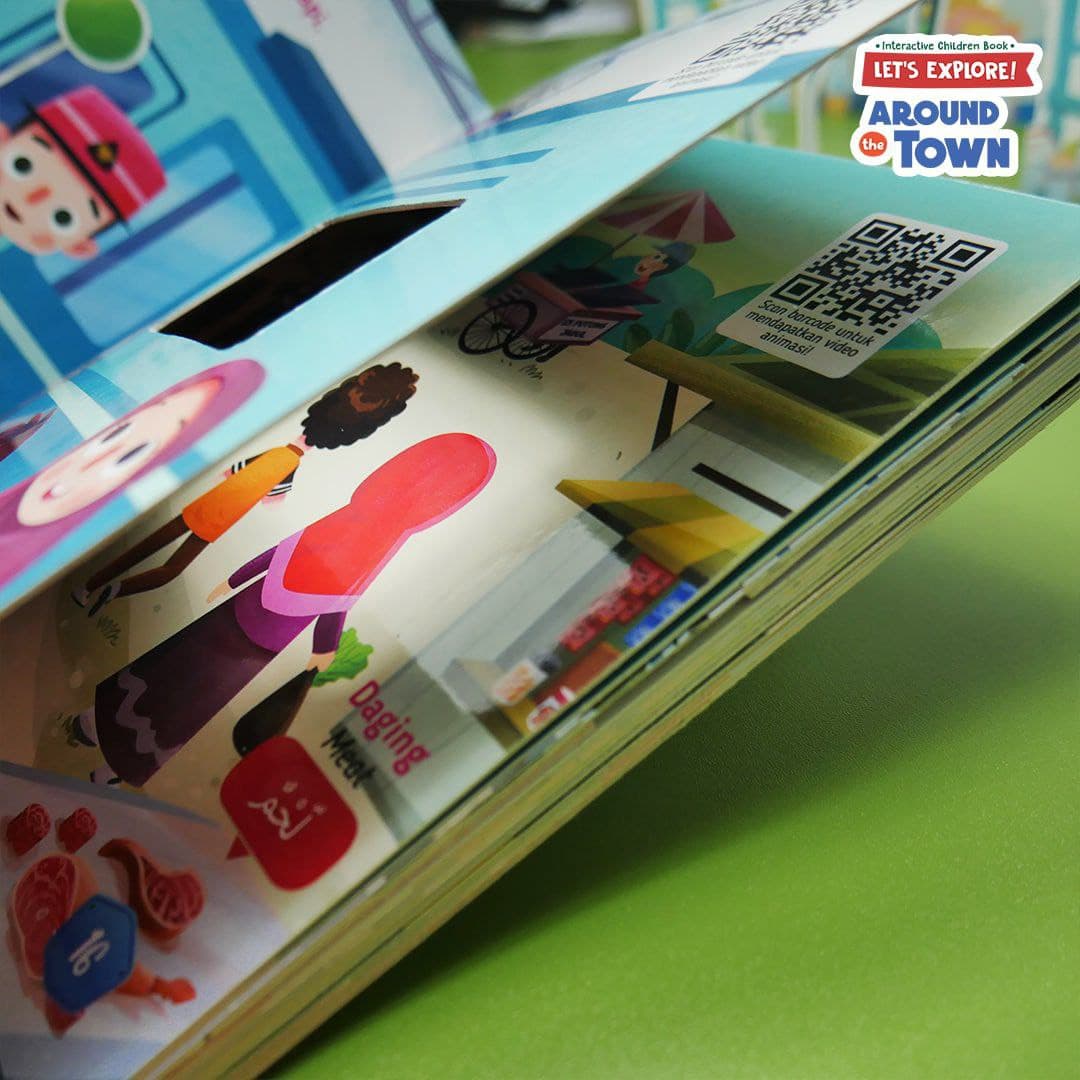 0743 - Lets Explore! Around The Town Boardbook - foto 8