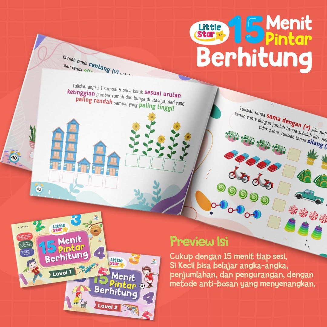 0737 - Little Star 15 menit Pintar Berhitung - foto 5