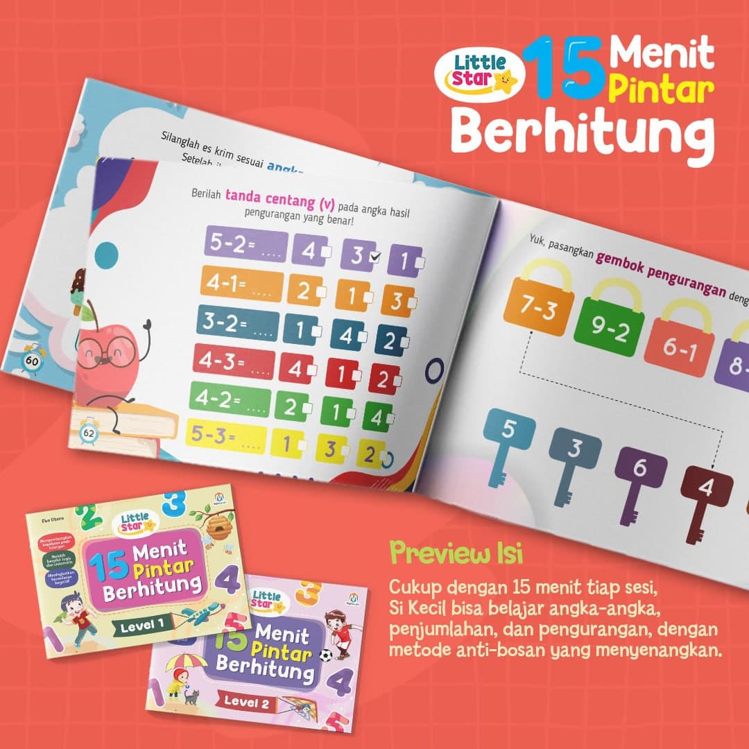0737 - Little Star 15 menit Pintar Berhitung - foto 7