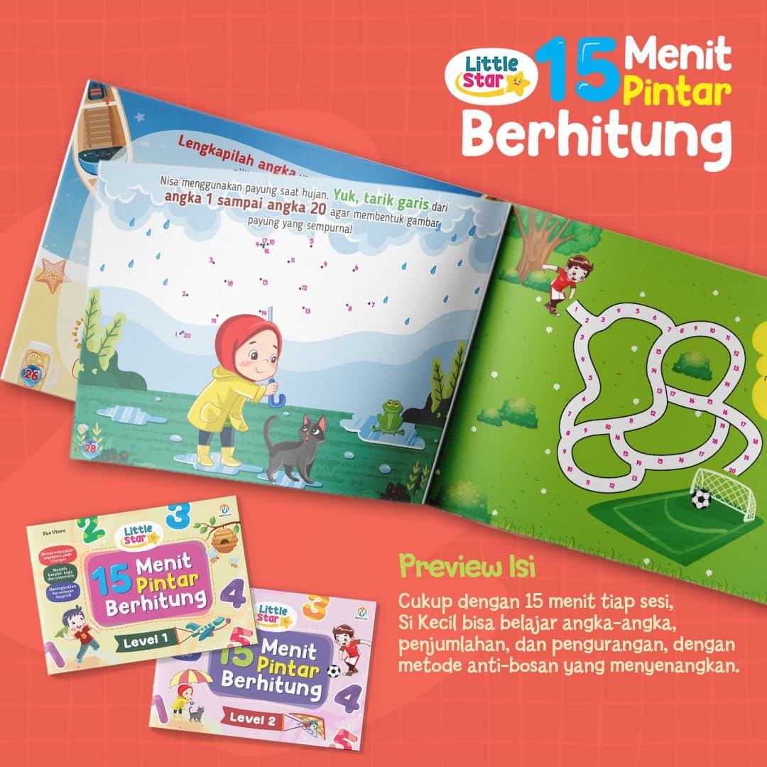 0737 - Little Star 15 menit Pintar Berhitung - foto 9