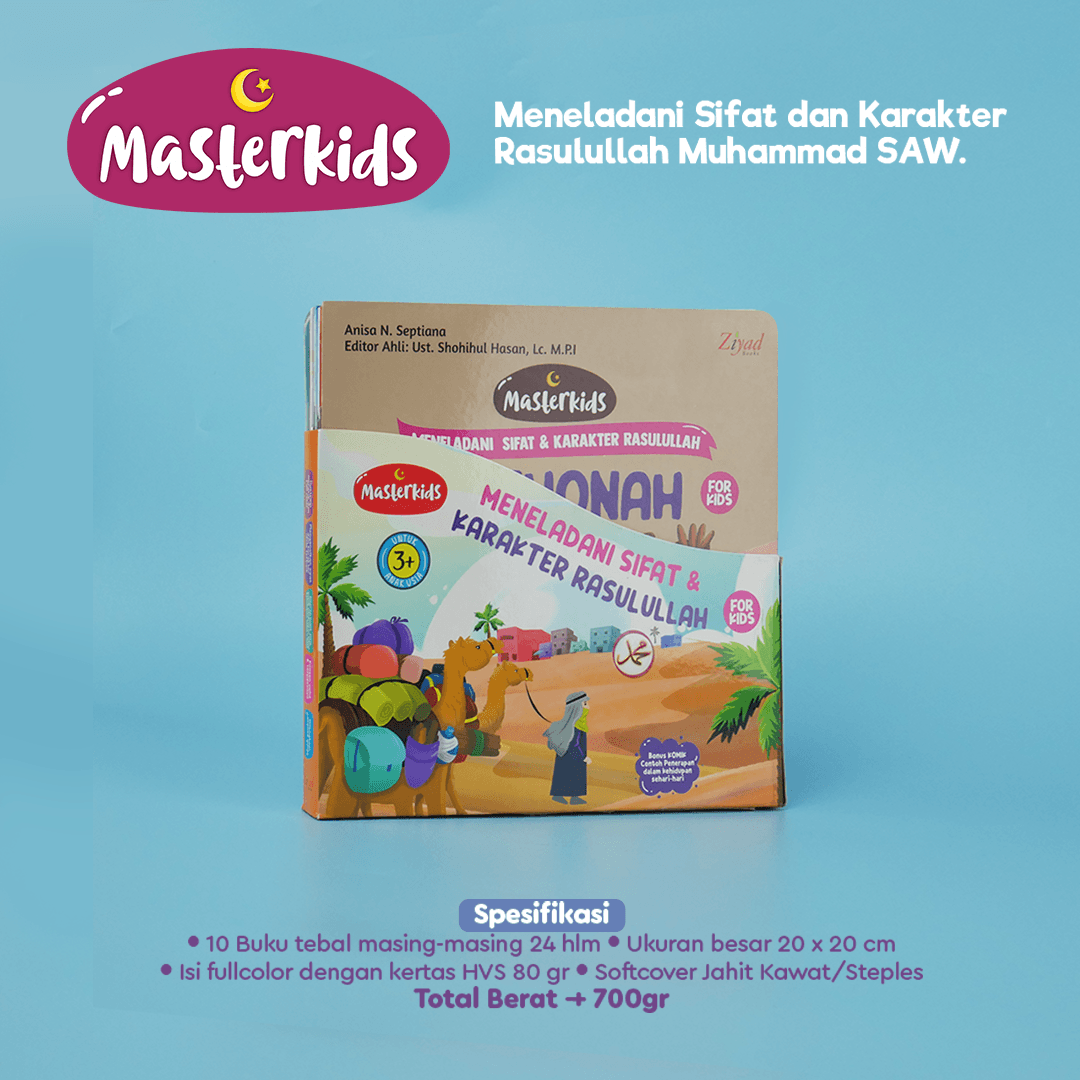 0352 - Meneladani sifat dan karakter Rasulullah for kids (Masterkids NEW) - foto 3