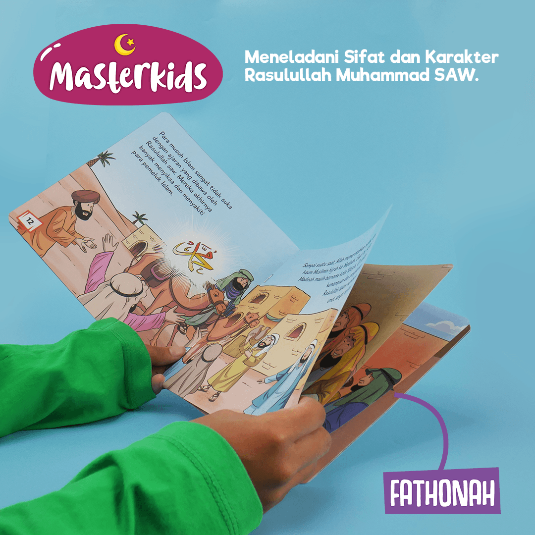 0352 - Meneladani sifat dan karakter Rasulullah for kids (Masterkids NEW) - foto 4