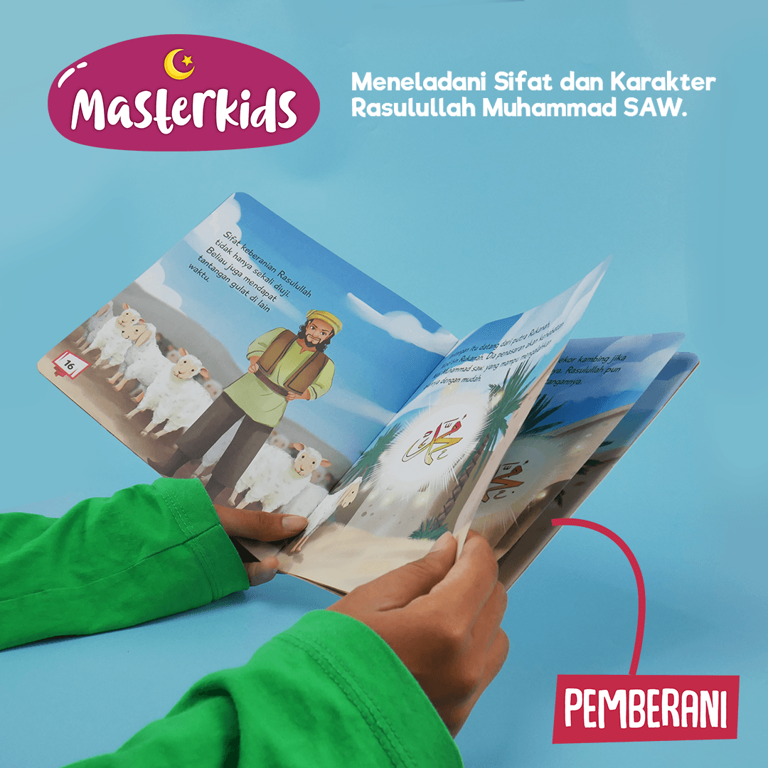 0352 - Meneladani sifat dan karakter Rasulullah for kids (Masterkids NEW) - foto 5