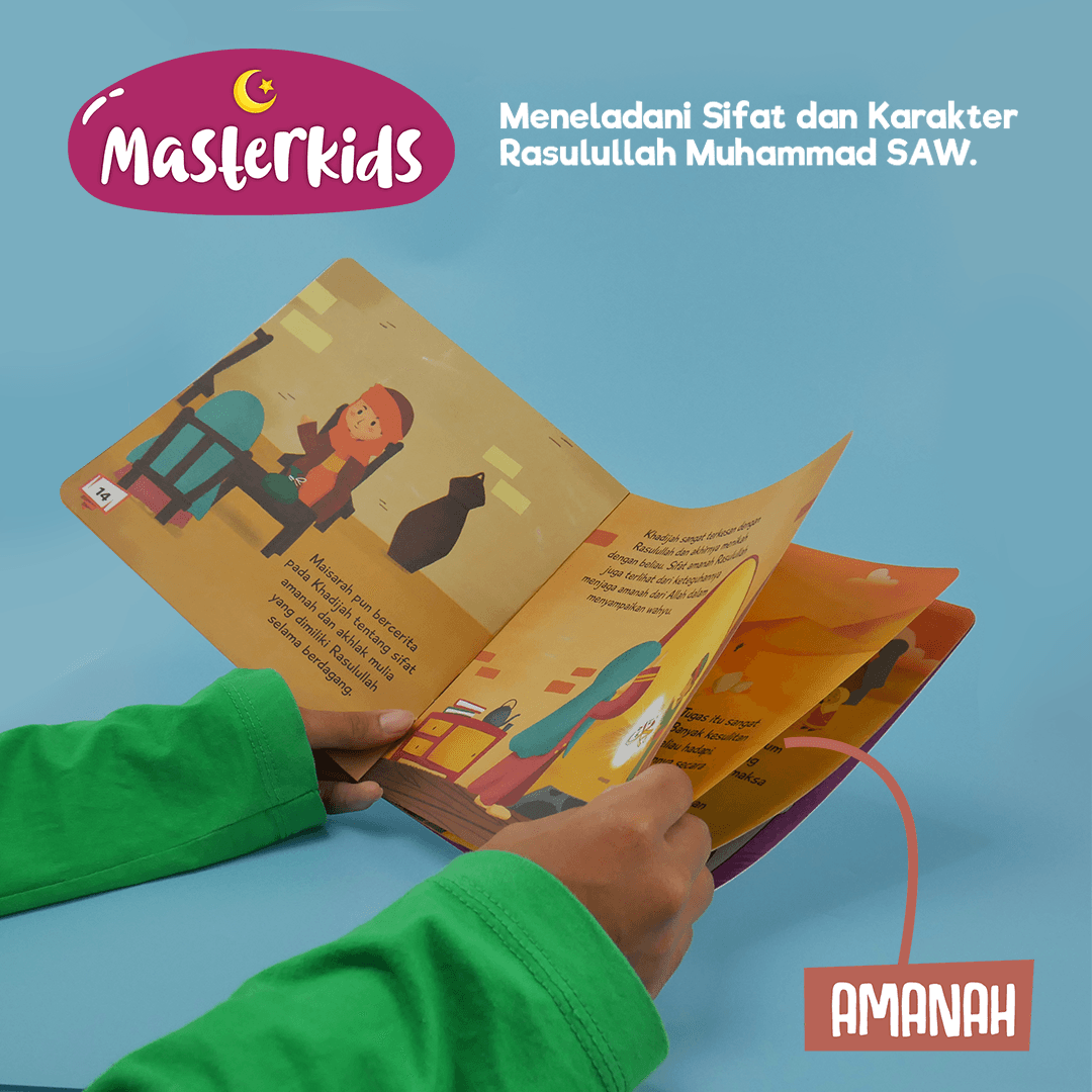 0352 - Meneladani sifat dan karakter Rasulullah for kids (Masterkids NEW) - foto 6