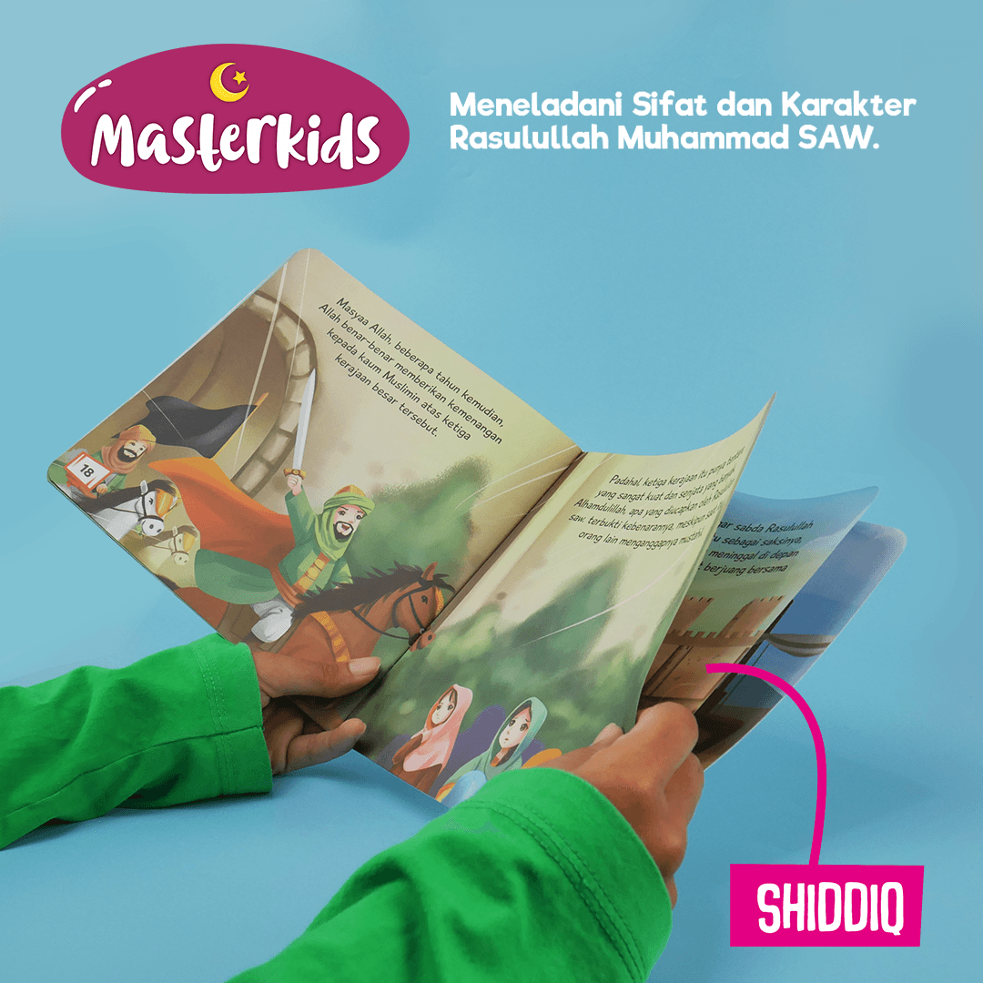 0352 - Meneladani sifat dan karakter Rasulullah for kids (Masterkids NEW) - foto 7