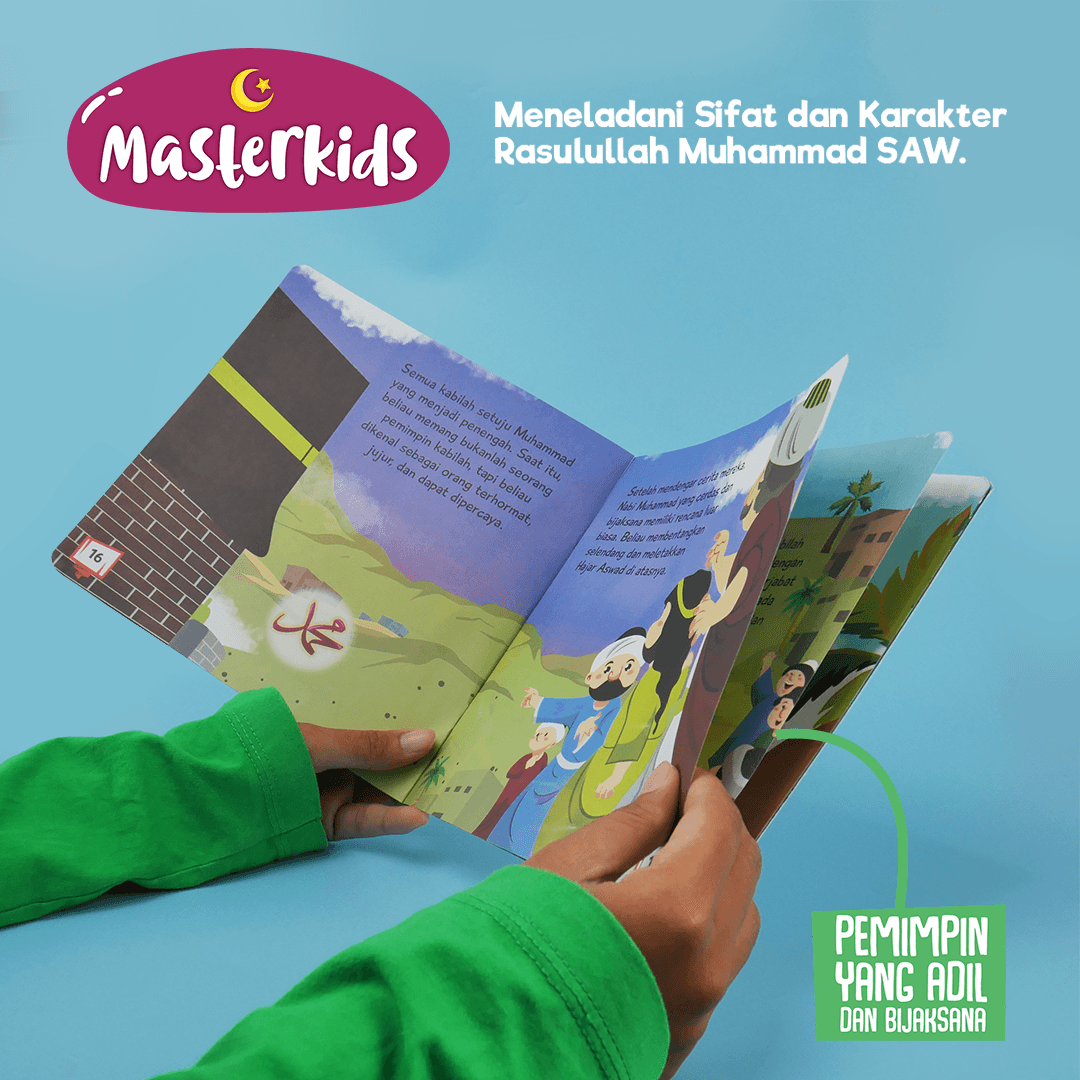 0352 - Meneladani sifat dan karakter Rasulullah for kids (Masterkids NEW) - foto 8