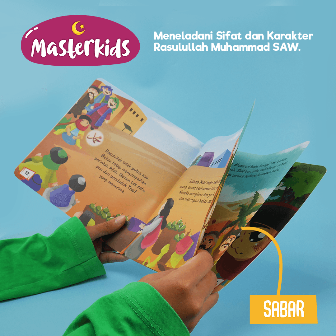 0352 - Meneladani sifat dan karakter Rasulullah for kids (Masterkids NEW) - foto 9