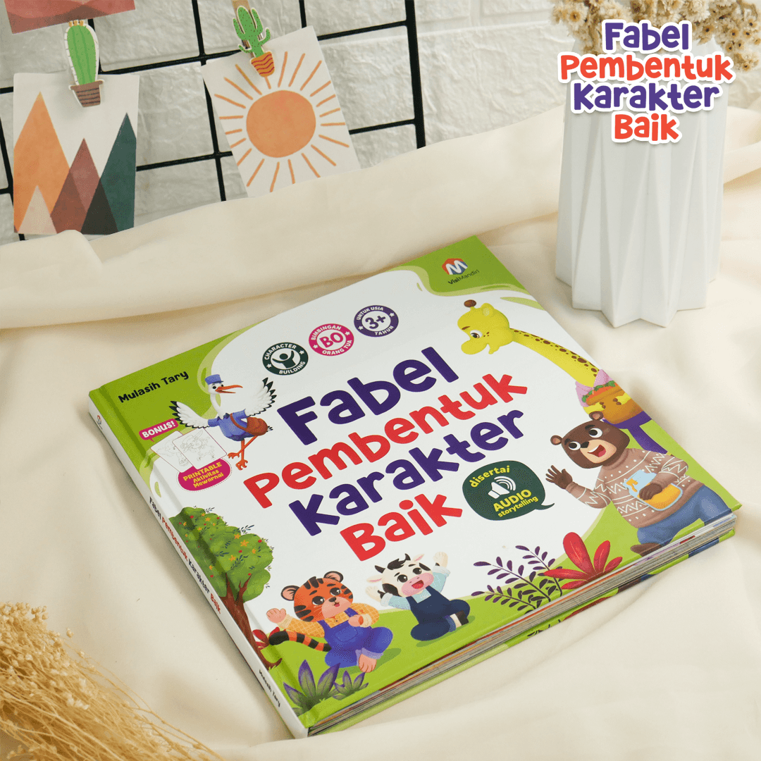 0765 - Fabel Pembentuk Karakter Baik (Hard Cover) - foto 2