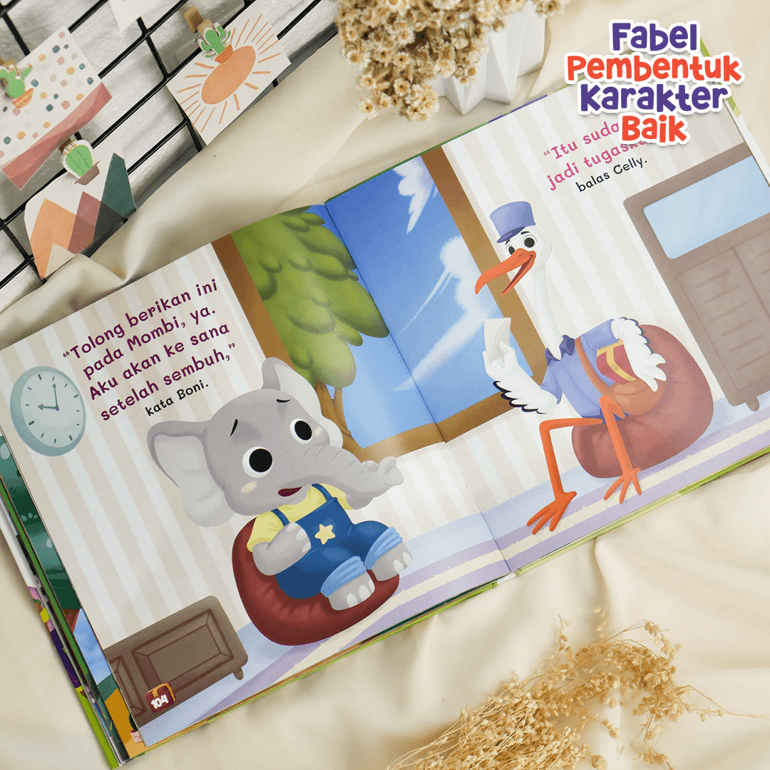 0765 - Fabel Pembentuk Karakter Baik (Hard Cover) - foto 4