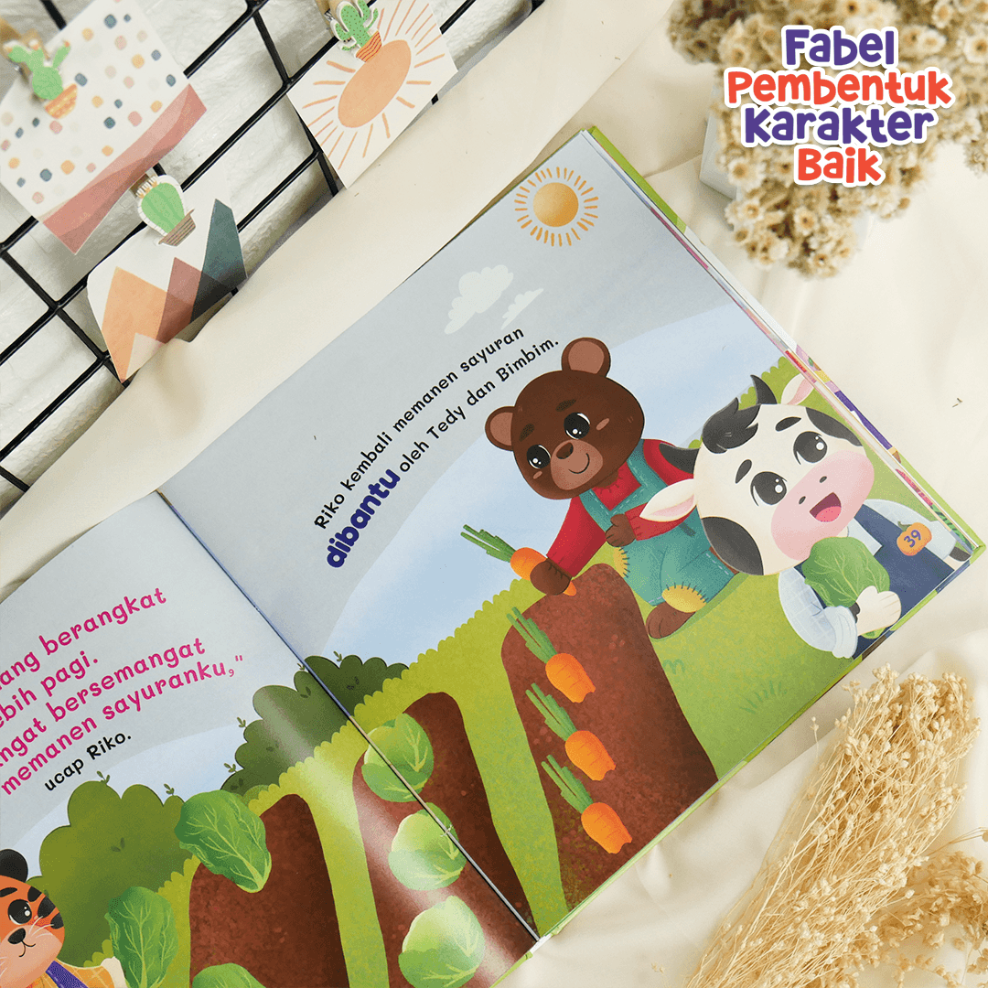 0765 - Fabel Pembentuk Karakter Baik (Hard Cover) - foto 7