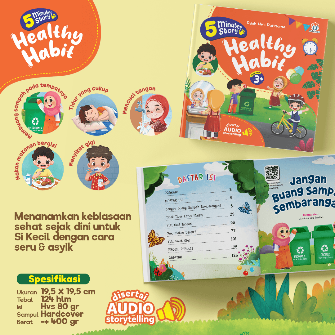 0795 - 5 Minutes Story - Healthy Habit - foto 2