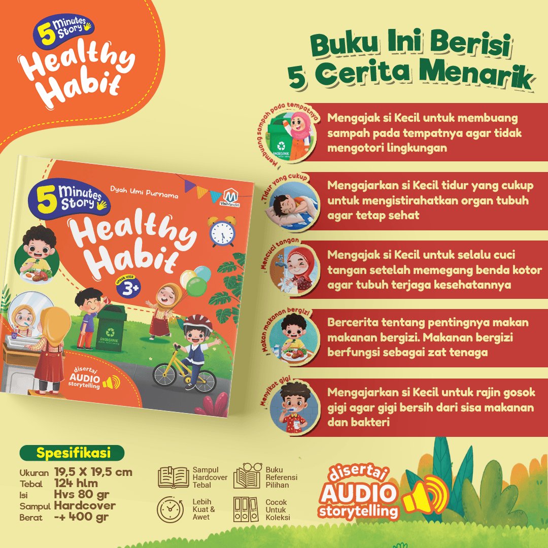 0795 - 5 Minutes Story - Healthy Habit - foto 3