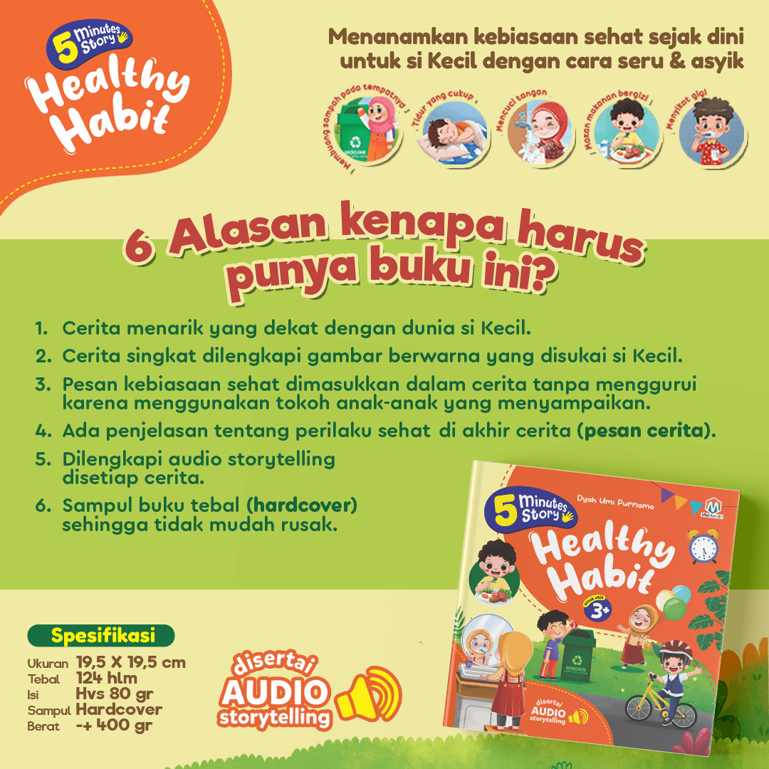 0795 - 5 Minutes Story - Healthy Habit - foto 4