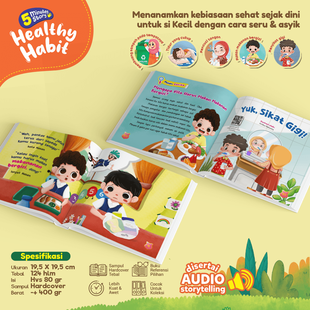 0795 - 5 Minutes Story - Healthy Habit - foto 5