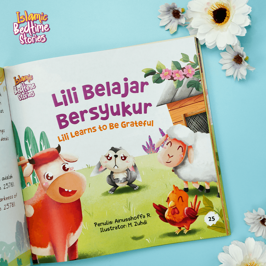 BAI00353 - Islamic Bedtime Stories (Bilingual - Hard cover) - foto 5