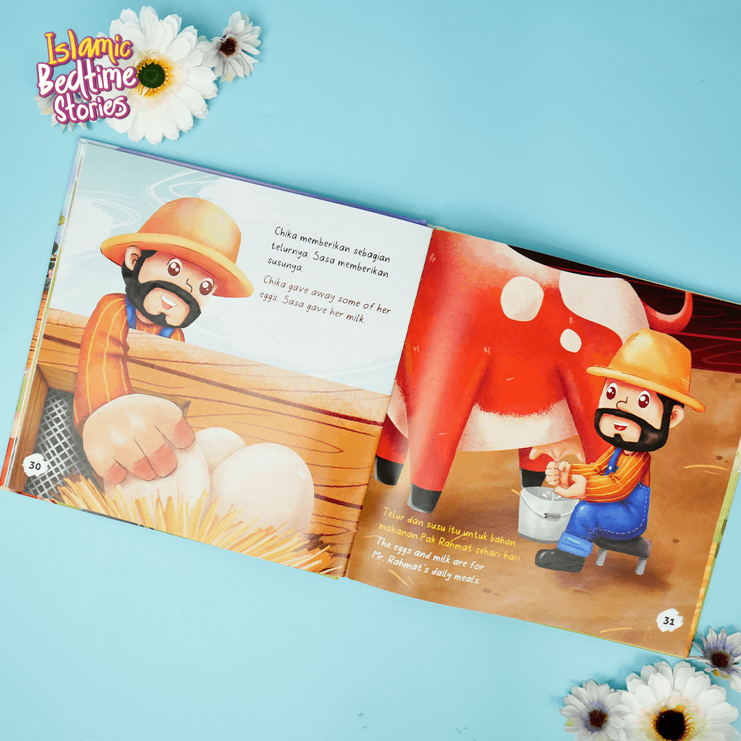 BAI00353 - Islamic Bedtime Stories (Bilingual - Hard cover) - foto 6