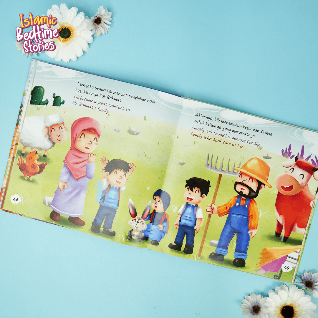 BAI00353 - Islamic Bedtime Stories (Bilingual - Hard cover) - foto 7