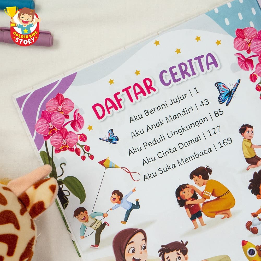Golden Kids Story - Cerita Pembentuk Karakter Anak Hebat - foto 3