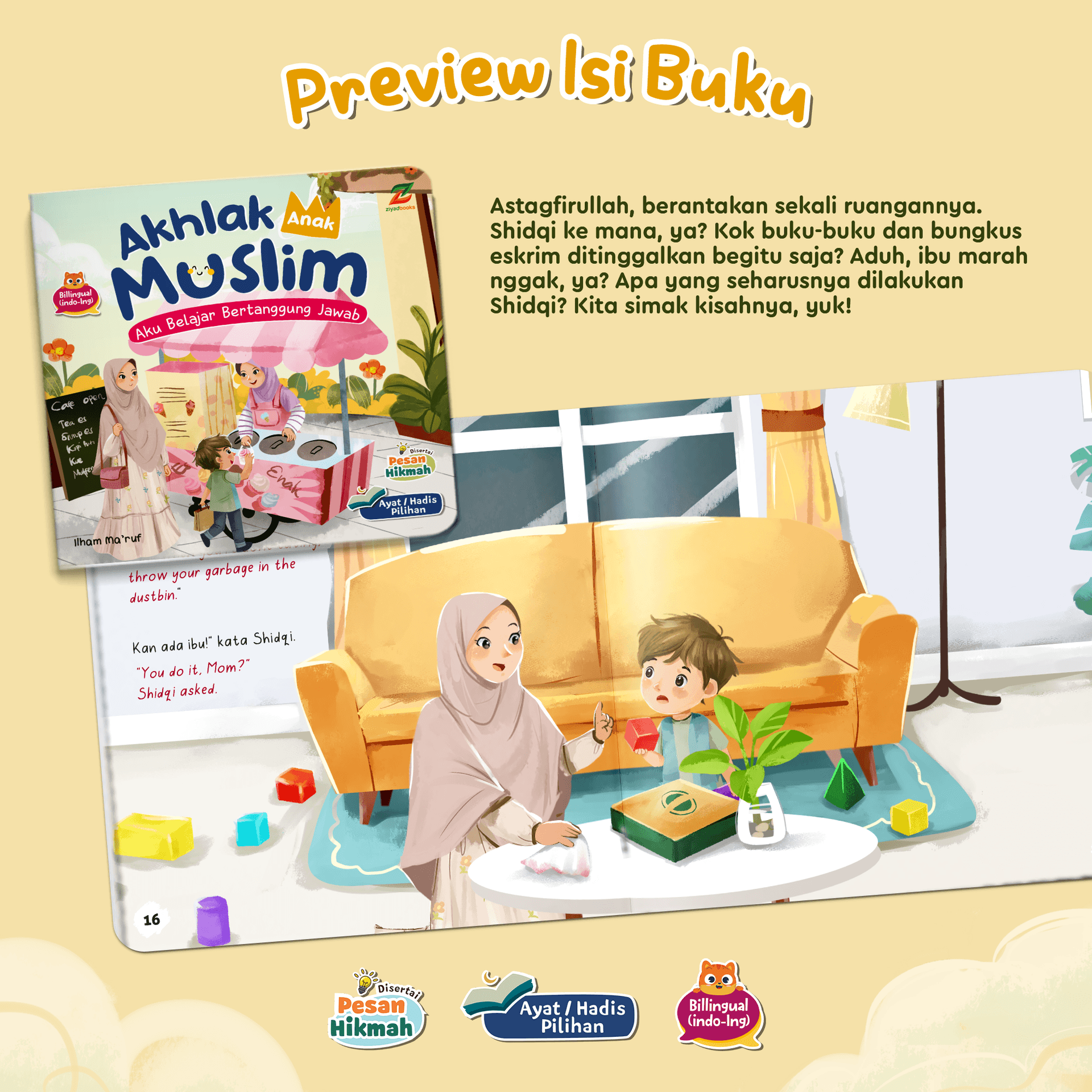 BAI00358 - Seri Akhlak Anak Muslim - foto 4