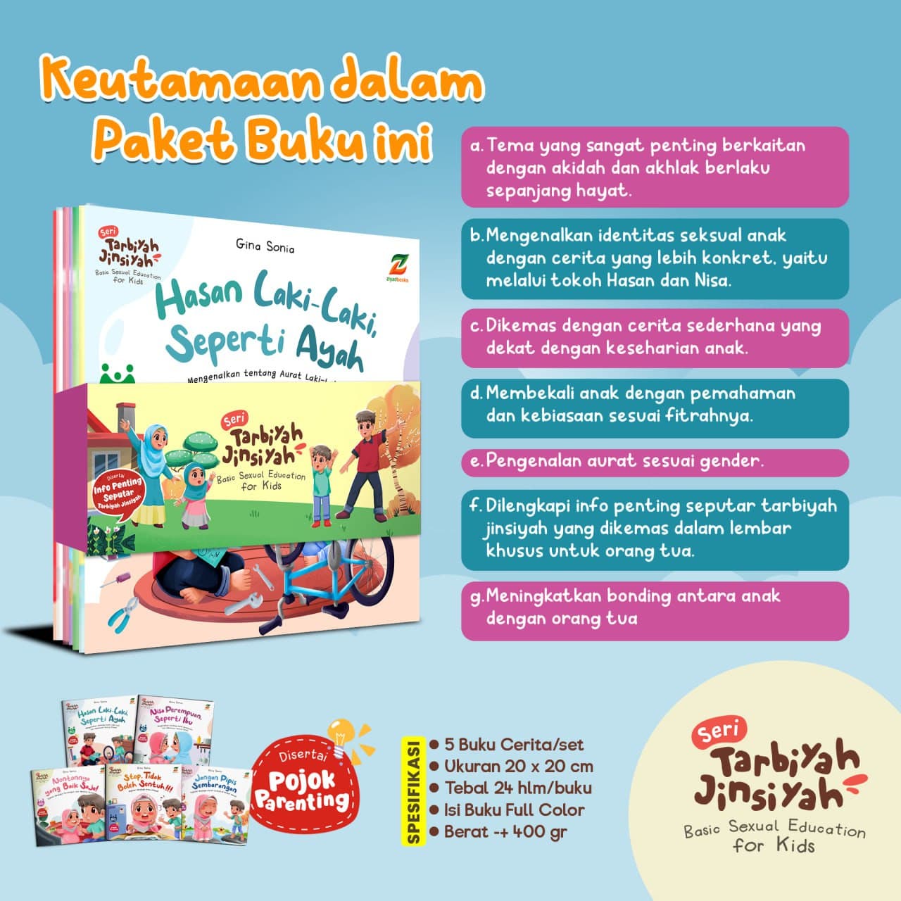 Seri Tarbiyah Jinsiyah, Basic Sexual Education For Kids - foto 2