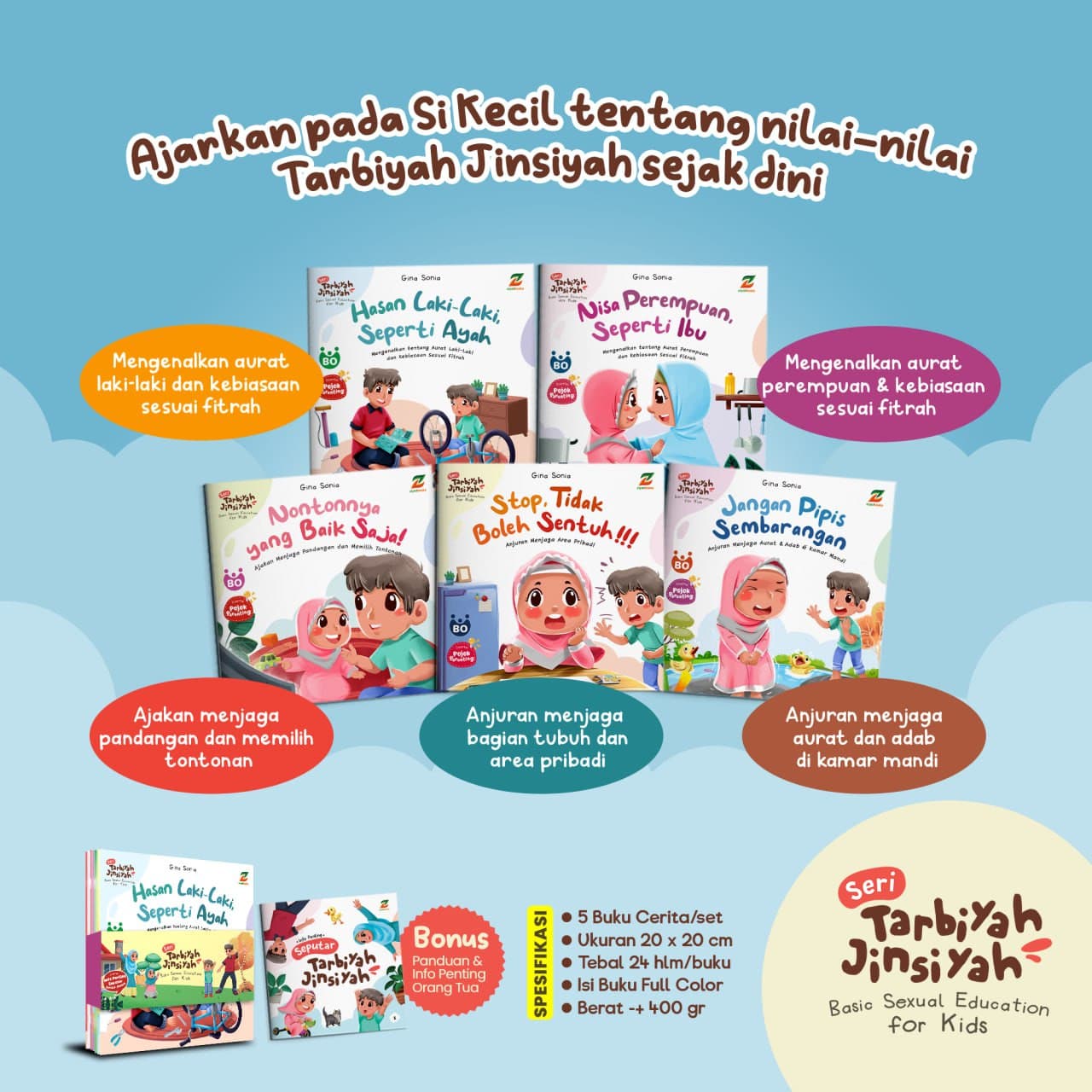 Seri Tarbiyah Jinsiyah, Basic Sexual Education For Kids - foto 3