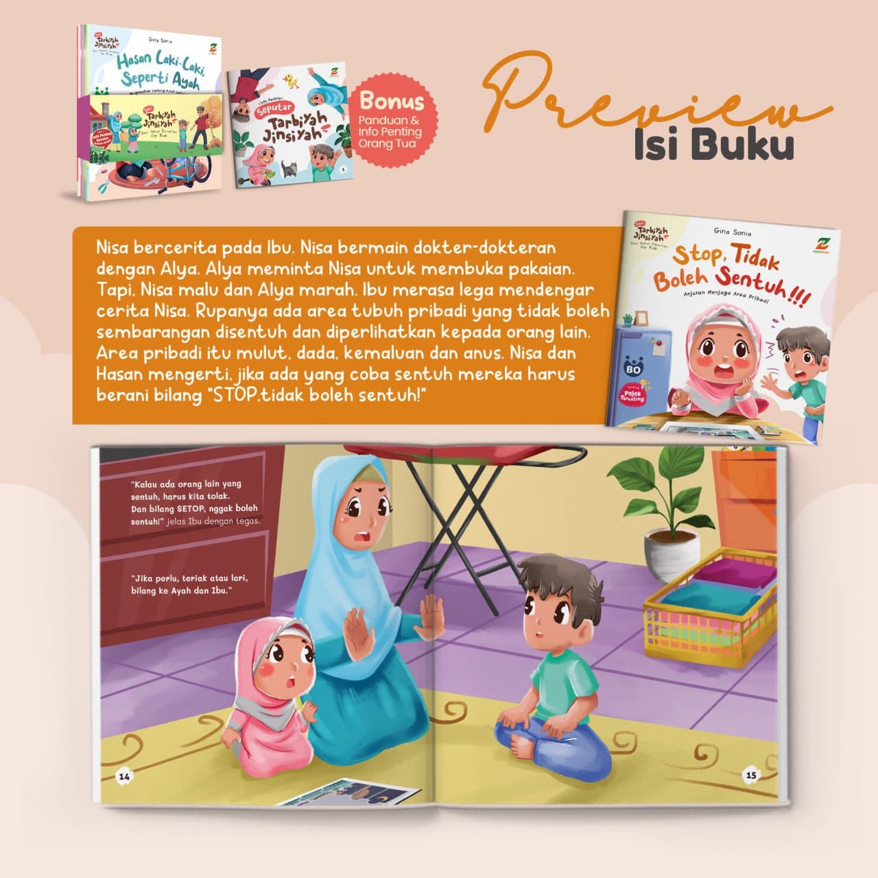 Seri Tarbiyah Jinsiyah, Basic Sexual Education For Kids - foto 6