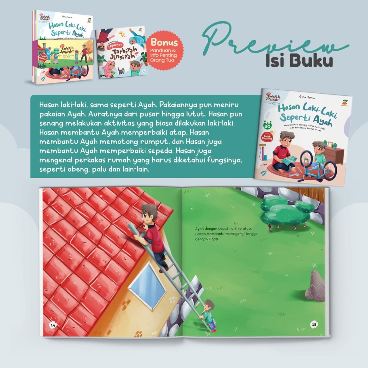 Seri Tarbiyah Jinsiyah, Basic Sexual Education For Kids - foto 8