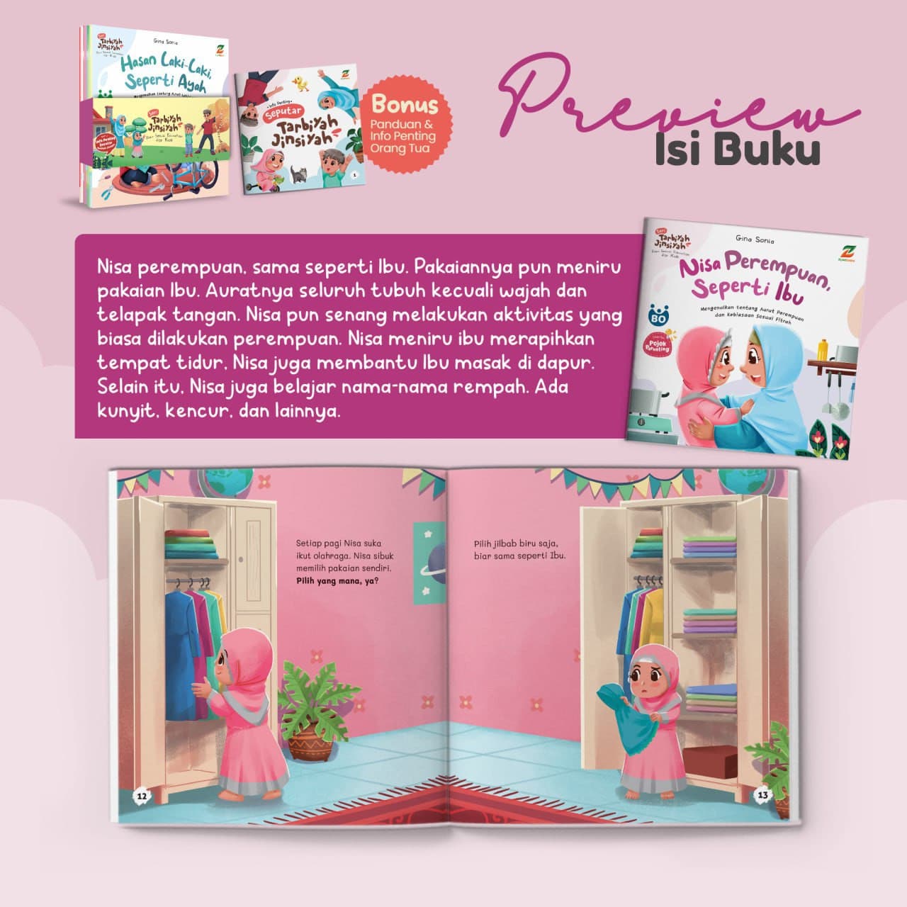 Seri Tarbiyah Jinsiyah, Basic Sexual Education For Kids - foto 9