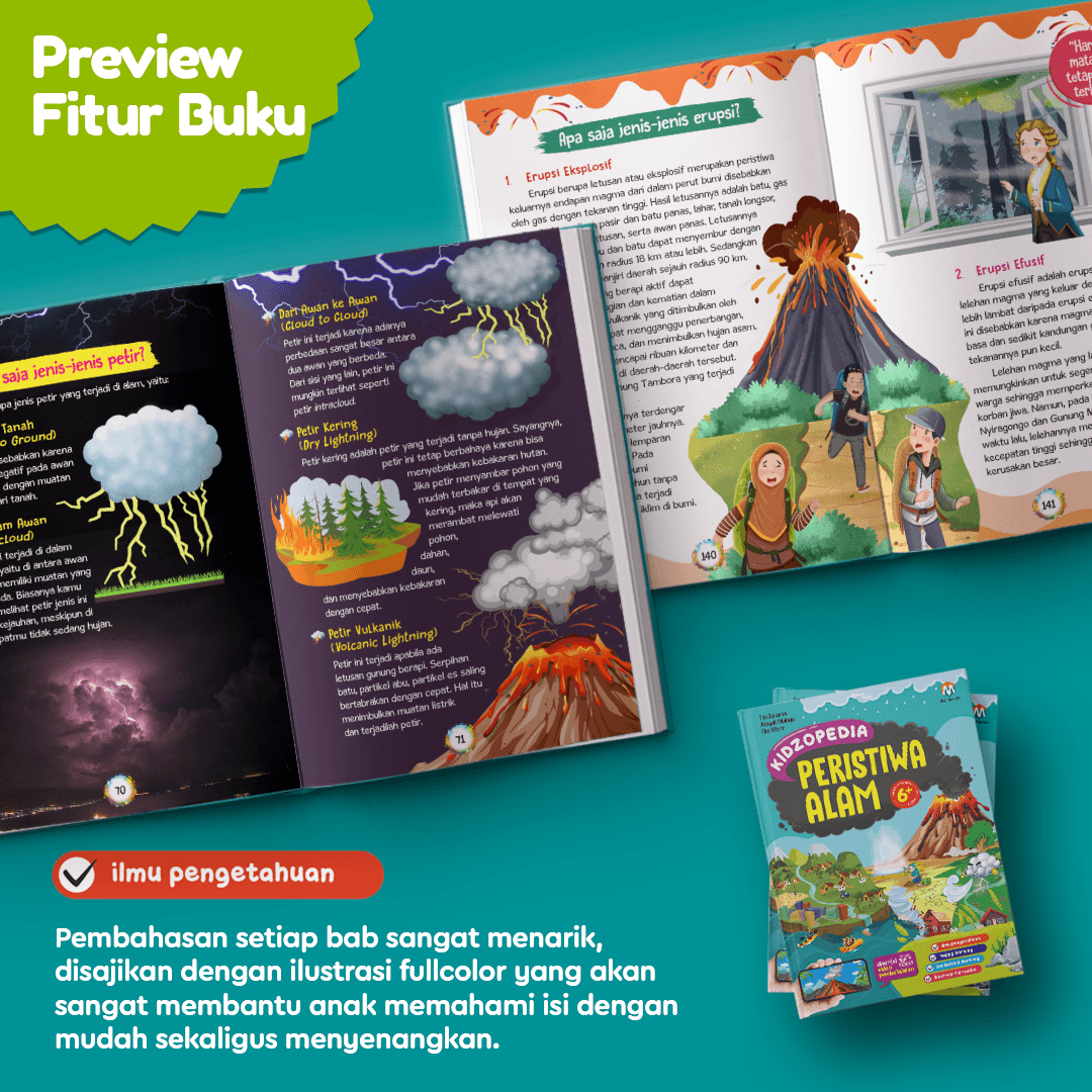 0781 - Kidzopedia Peristiwa Alam - foto 2
