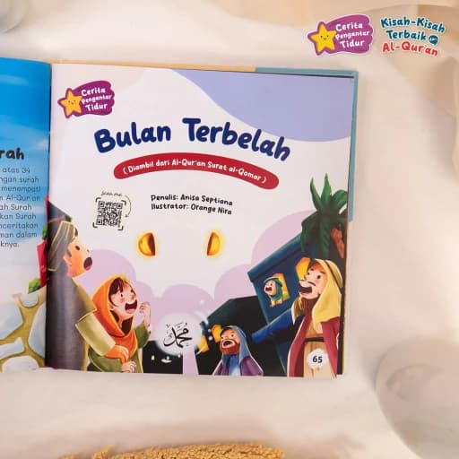 Cerita Pengantar Tidur Kisah - Kisah Terbaik dari Al Quran (Hardcover) - foto 5