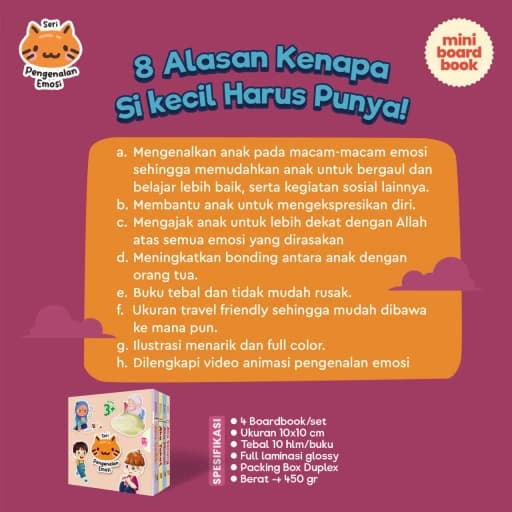 Seri Pengenalan Emosi (Board Book) - foto 3
