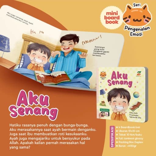 Seri Pengenalan Emosi (Board Book) - foto 5