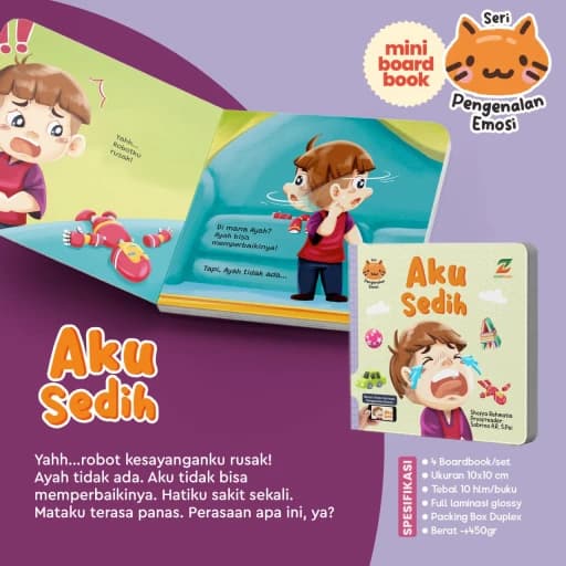 Seri Pengenalan Emosi (Board Book) - foto 6