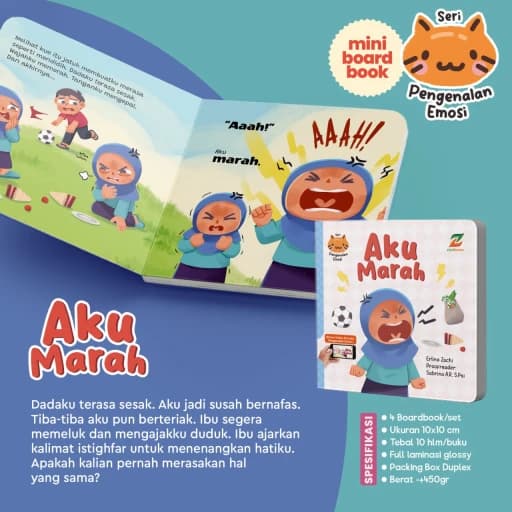 Seri Pengenalan Emosi (Board Book) - foto 7