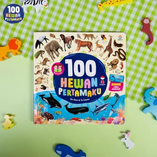 My First Book 100 Hewan Pertamaku (Board Book) - foto 5