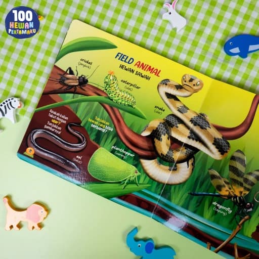 My First Book 100 Hewan Pertamaku (Board Book) - foto 7