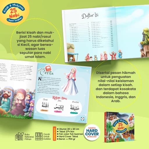 Kisah & Mukjizat 25 Nabi Super Lengkap - foto 3