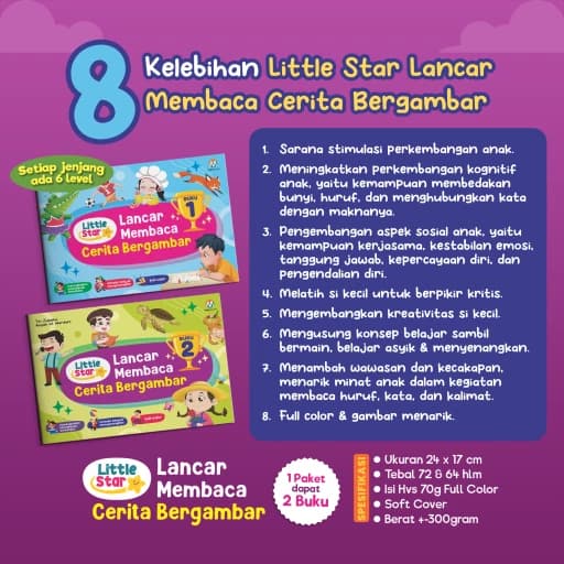 Little Star - Lancar Membaca Cerita Bergambar - foto 11
