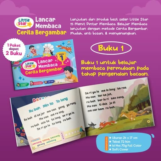 Little Star - Lancar Membaca Cerita Bergambar - foto 12