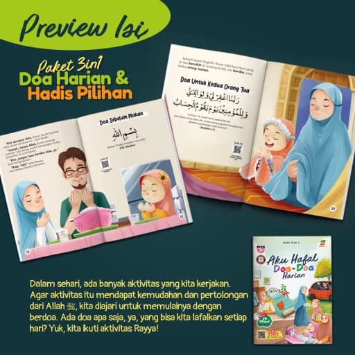 0777 - Paket Aku Hafal Doa Harian dan Hadis Pilihan - foto 9