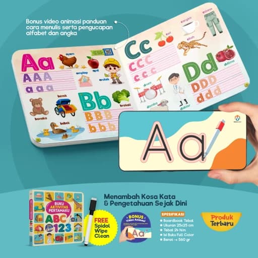 Buku Aktivitas Pertamaku ABC 123 - foto 7