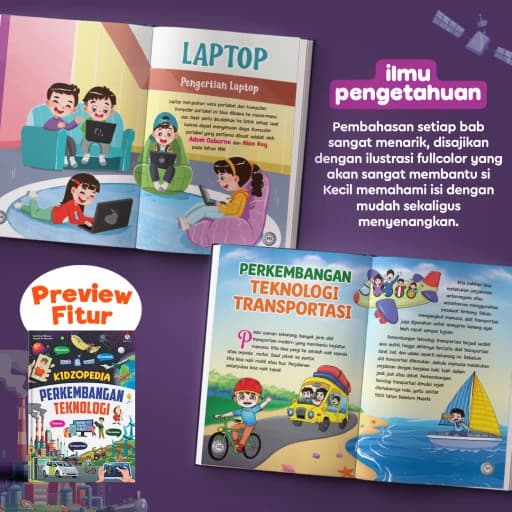 Kidzopedia Perkembangan Teknologi - foto 2